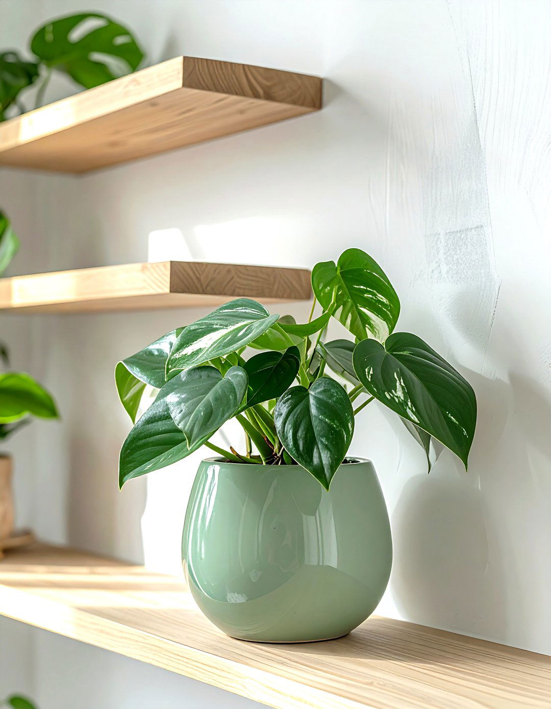 Sage Green Ceramic Pot - 30 ceramic planter ideas