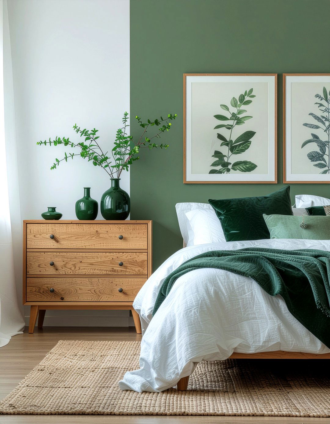 Sage Green Decor - 30 restful bedroom ideas