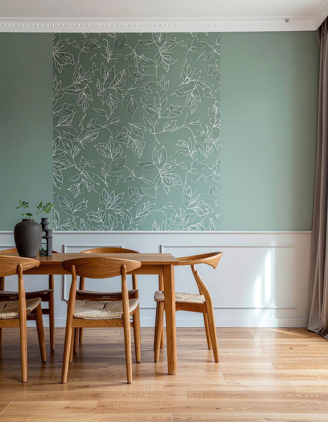 Sage Green Dining Room Wallpaper - 30 sage green dining room ideas