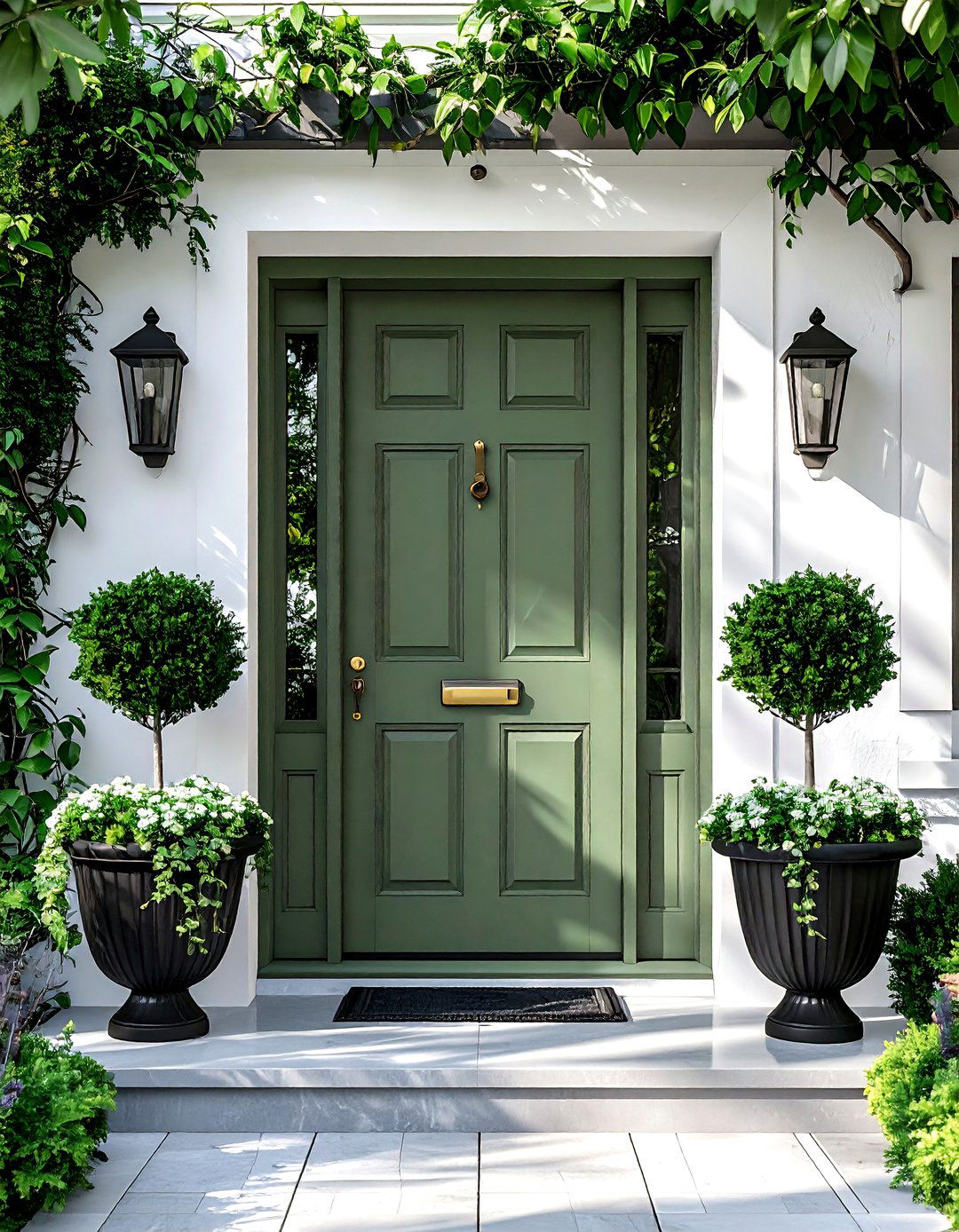 Sage Green Front Door - 30 sage green decor ideas