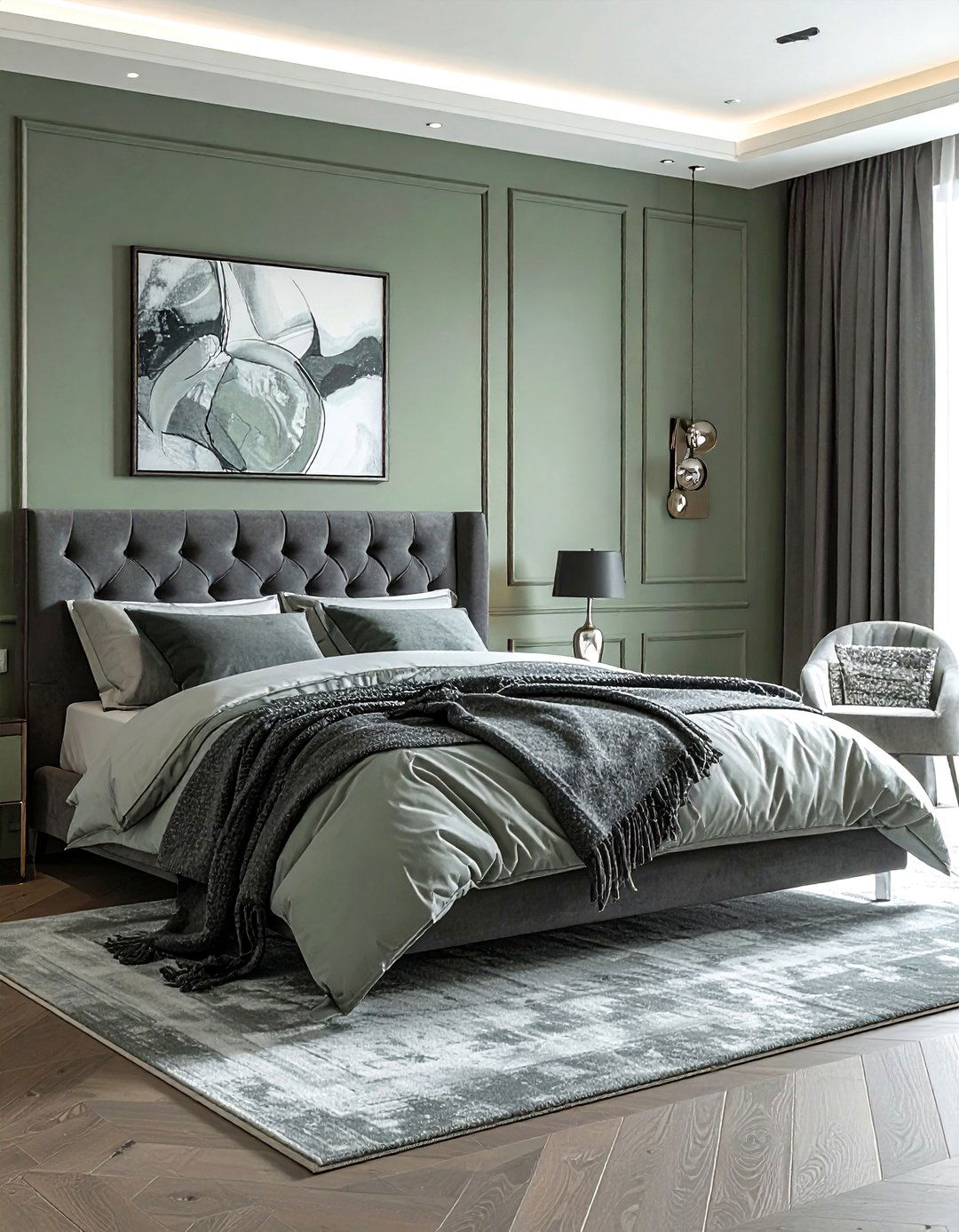 30 Sage Bedroom Ideas for a Peaceful and Serene Sleep Space