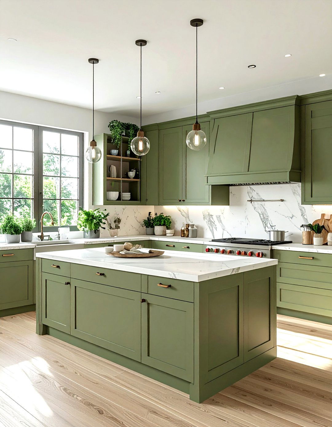 Sage Green Kitchen - 30 kitchen inspiration ideas
