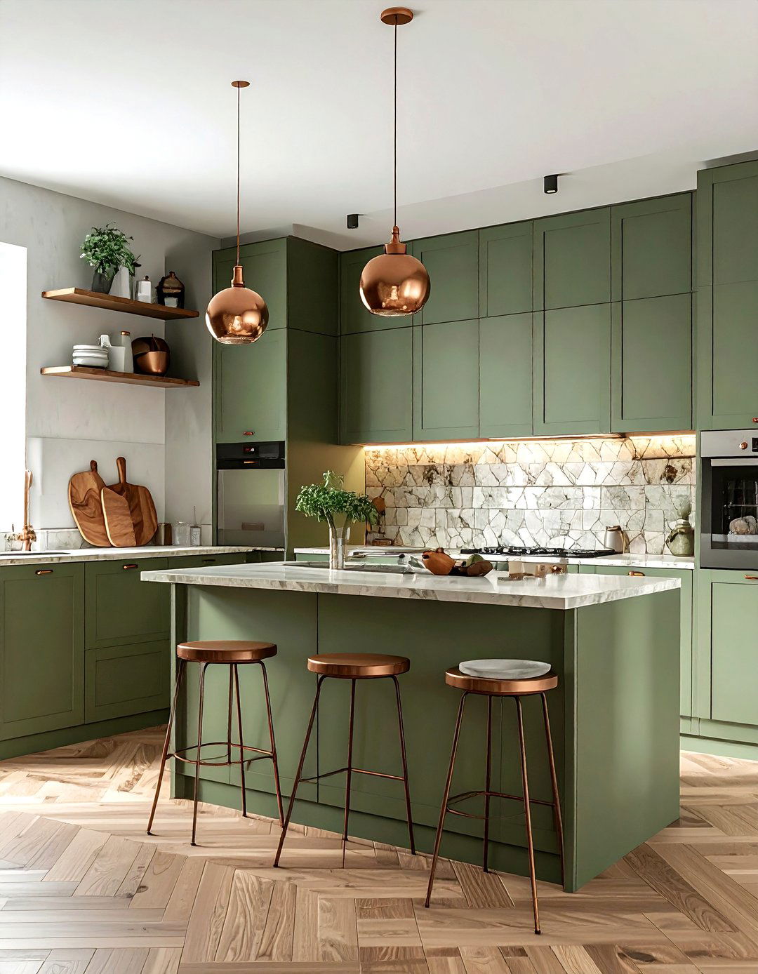 Sage Green Kitchen - 30 perfect kitchen ideas