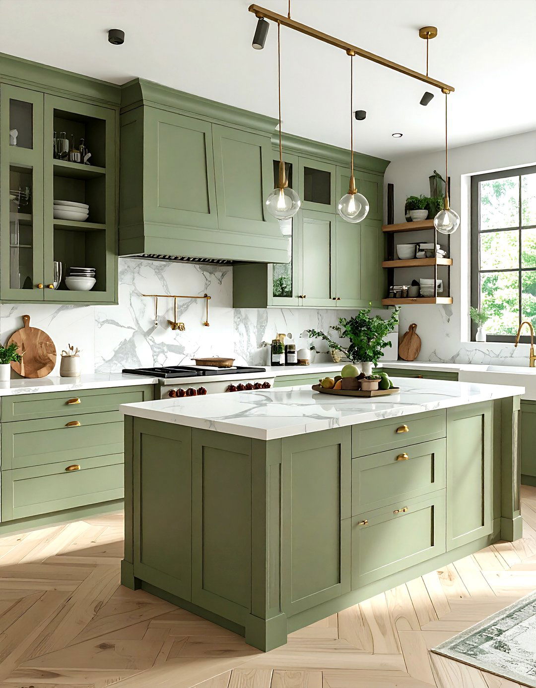 Sage Green Kitchen Cabinet - 30 sage green decor ideas