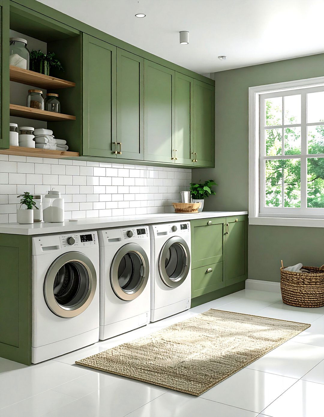 Sage Green Laundry Room - 30 sage green decor ideas