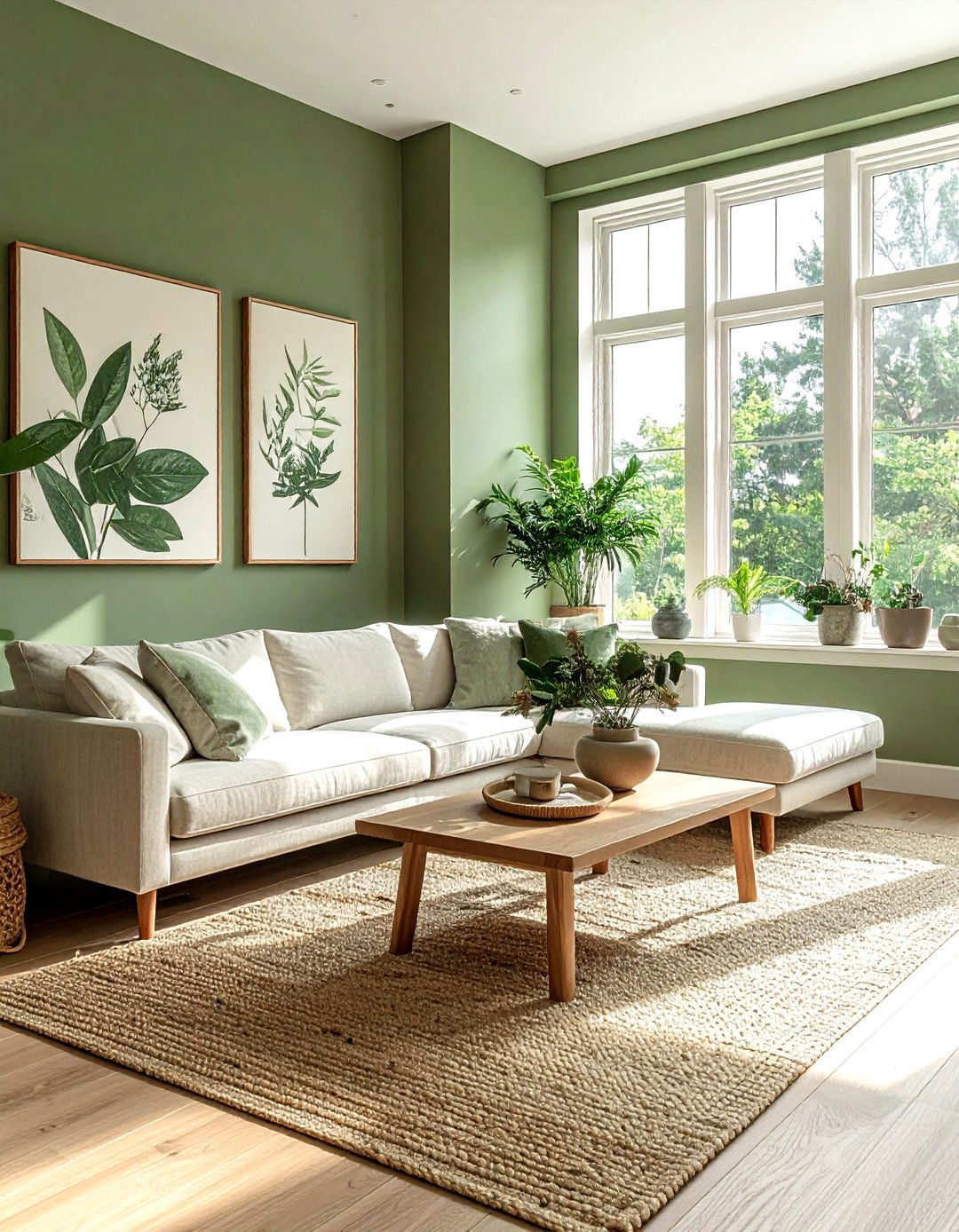 Sage Green Living Room - 30 sage green decor ideas
