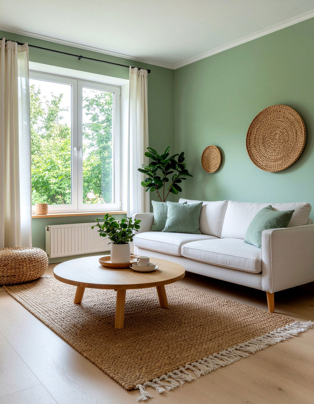 Sage Green Living Room - 30 green living room ideas