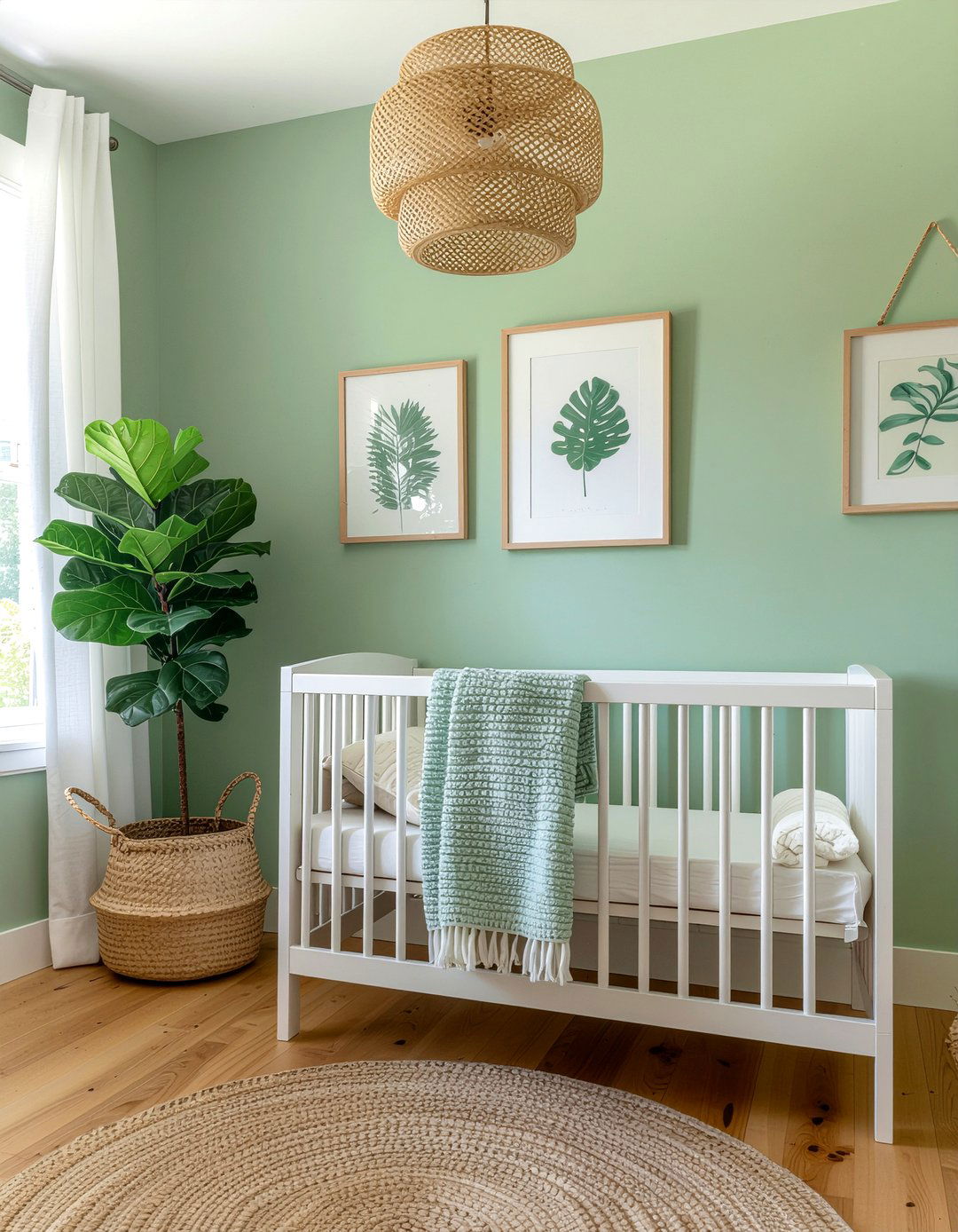 Sage Green Nursery - 30 nursery ideas