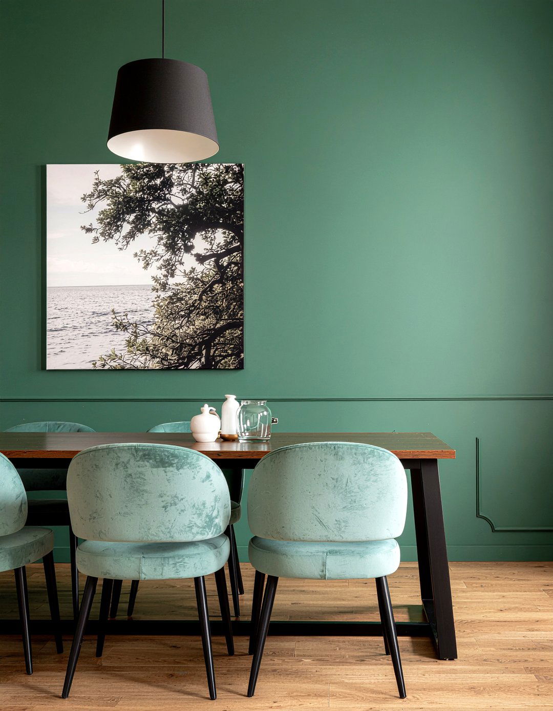 Sage Green Open Concept Dining Room - 30 sage green dining room ideas