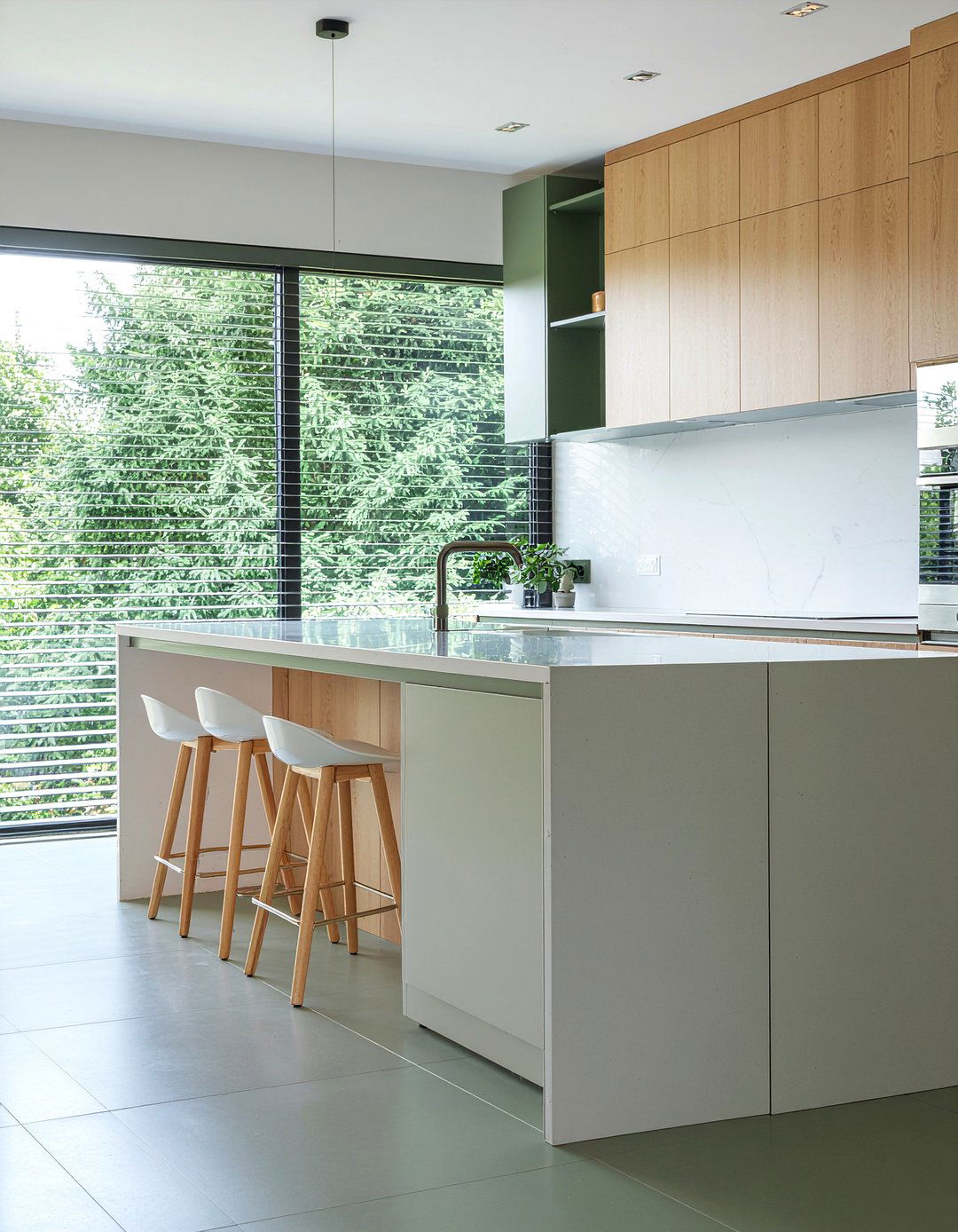 Sage Green Porcelain Tile - 30 porcelain tile floor kitchen ideas