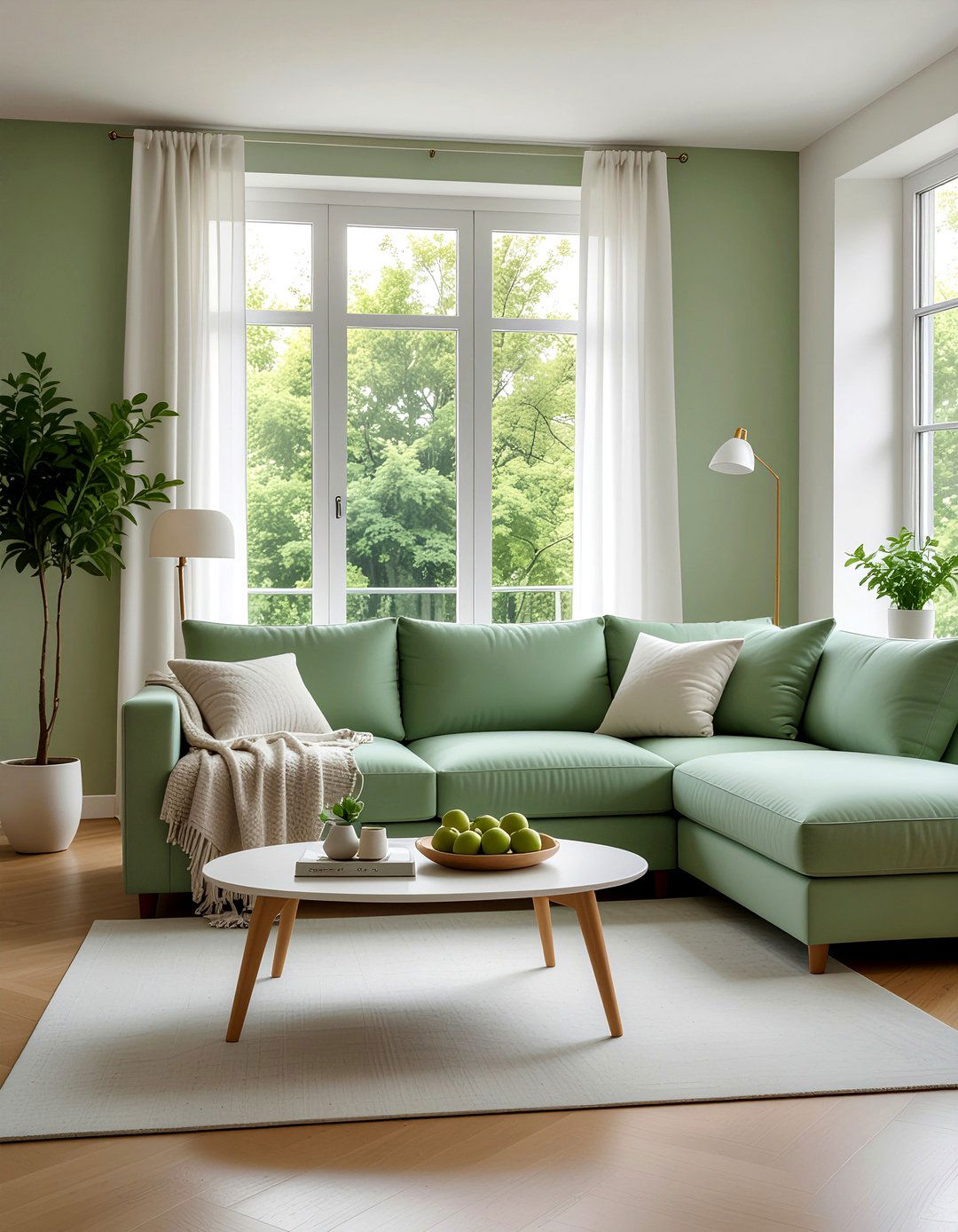 Sage Green Sofa Slipcover - 30 living room washable slipcover ideas