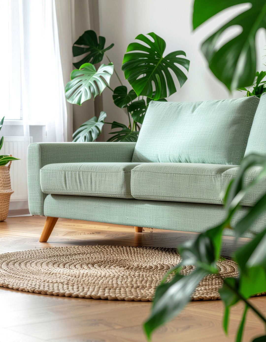 Sage Green Sofa - 30 living room upholstered sofa ideas