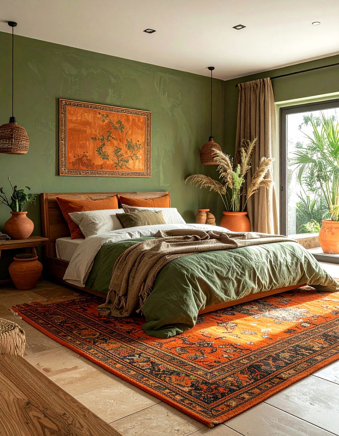 Sage Green Terracotta Bedroom - 30 sage bedroom ideas