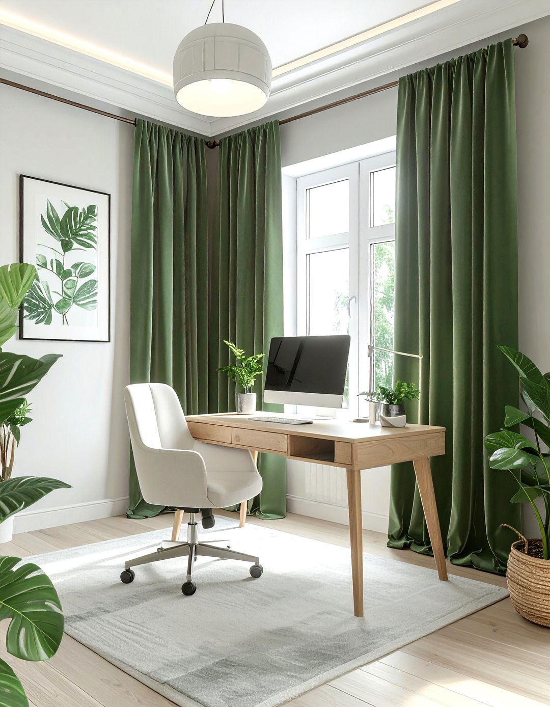 Sage Green Velvet Curtains - 30 velvet curtain ideas