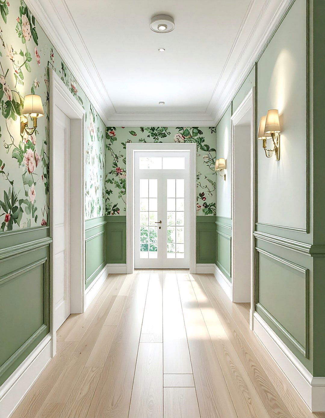 Sage Green Wainscoting - 30 sage green decor ideas