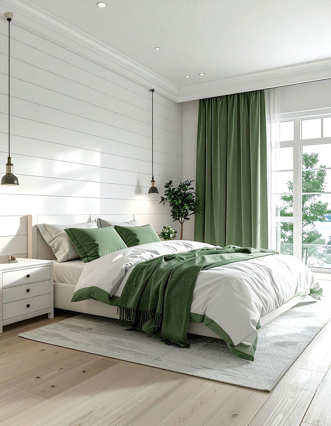 Sage Green White Bedroom - 30 sage bedroom ideas