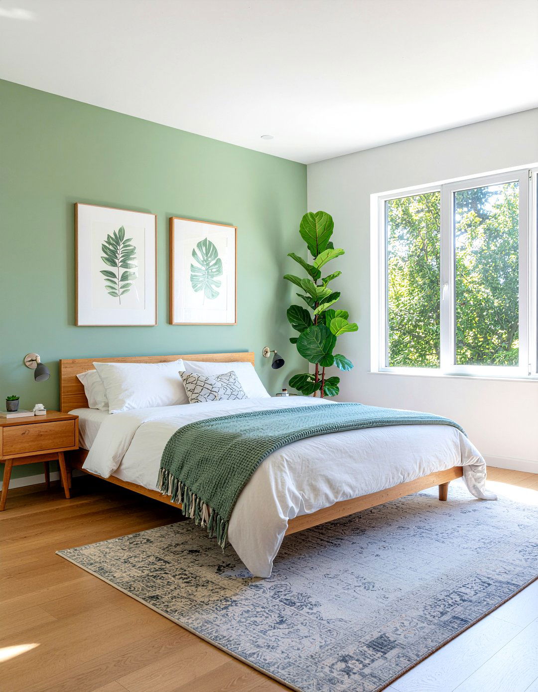 Sage green bedroom - 30 gender neutral bedroom ideas