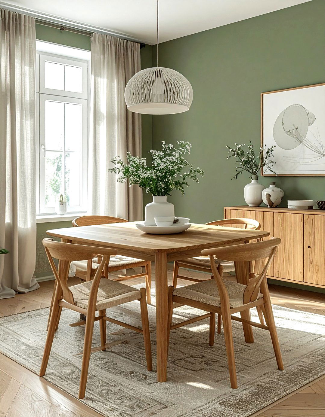 30 Cool Green Dining Room Ideas for Sophisticated Hosting