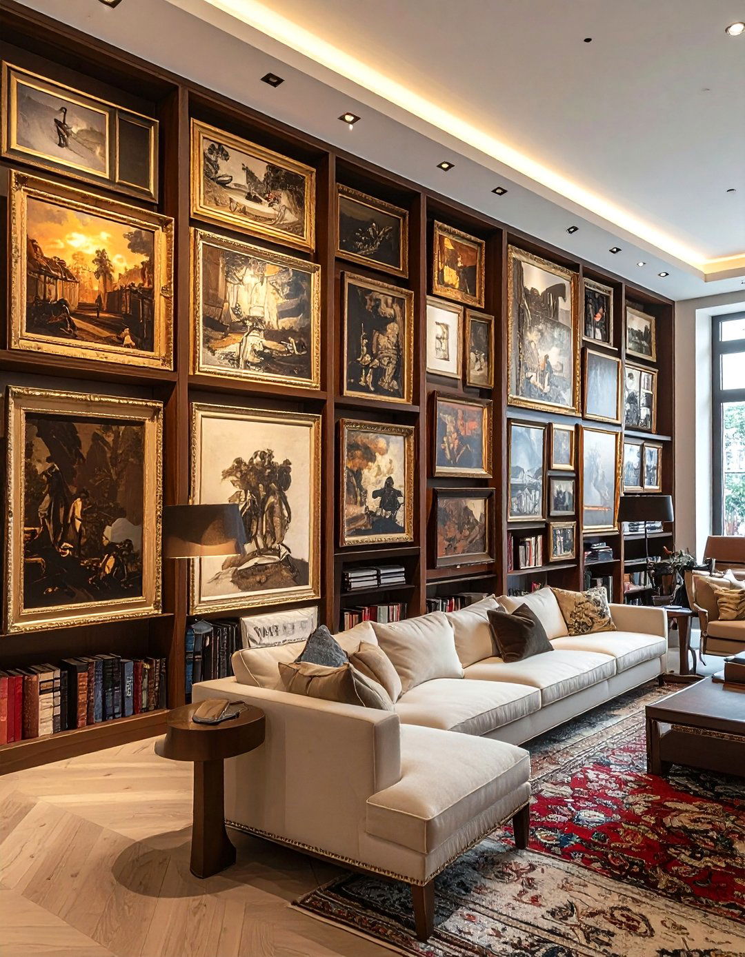 Salon Style Wall - 30 frame arrangement ideas