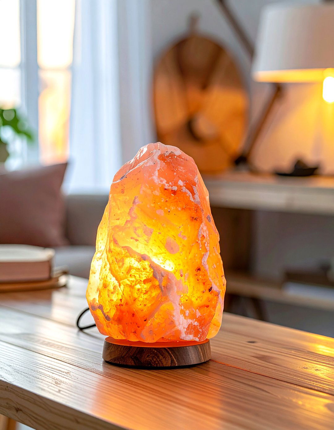 Salt Lamp - 30 mindful decor ideas