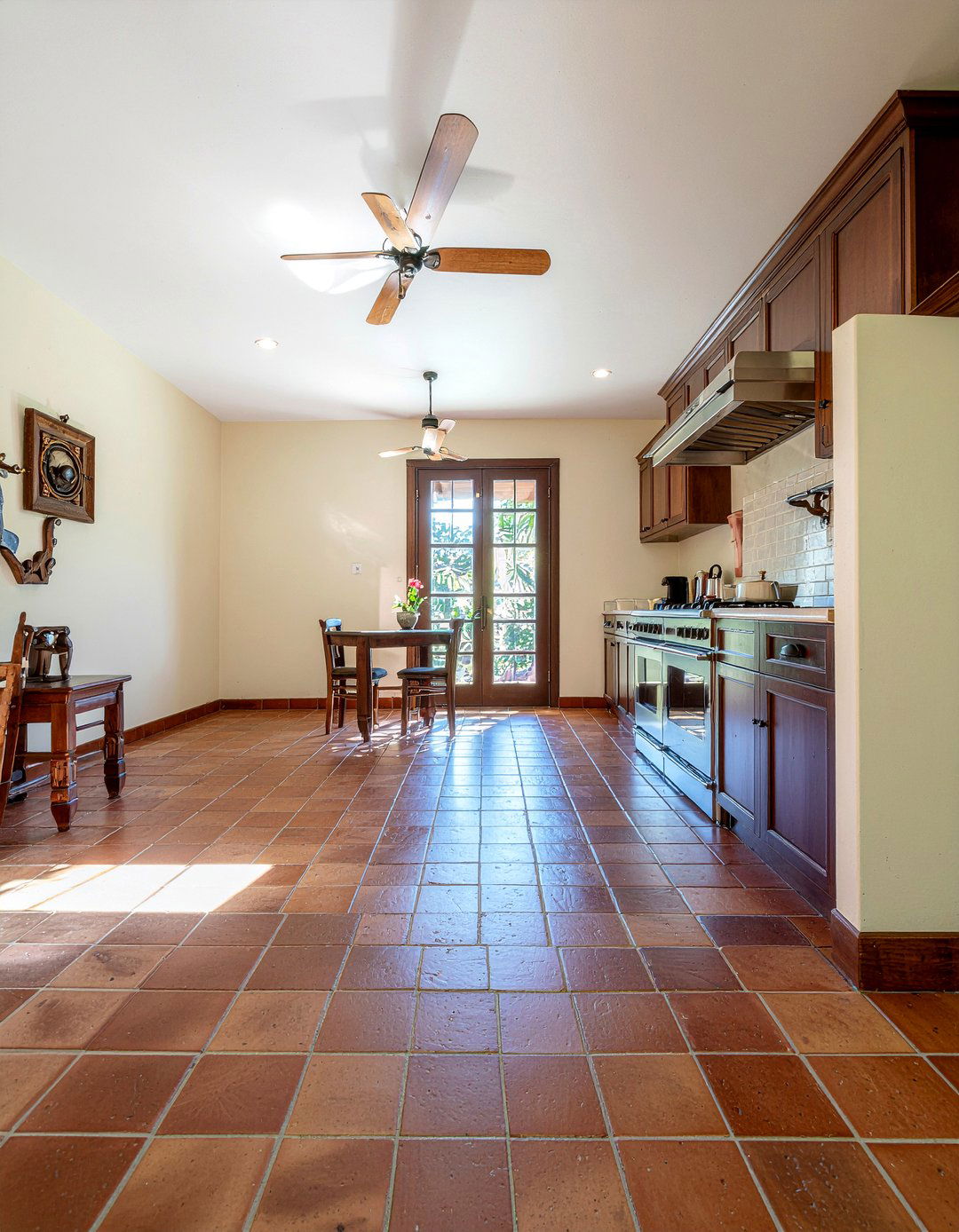 Saltillo Floor Tile - 30 Mexican kitchen ideas