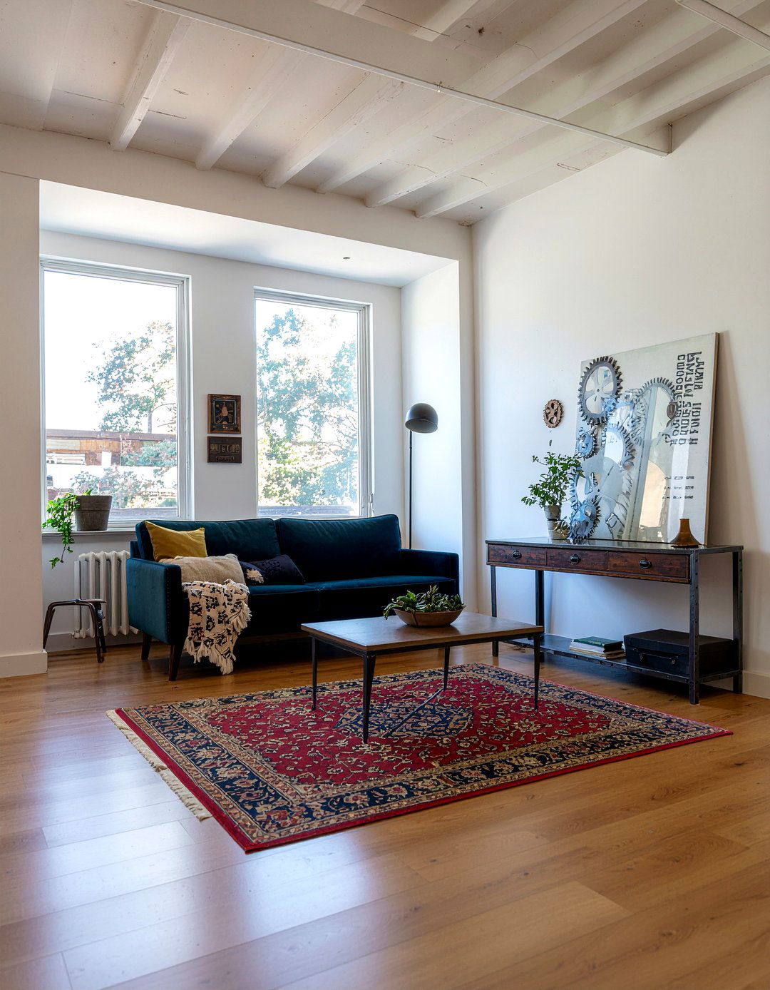 Salvage Decor Living Room - 30 warehouse living room ideas