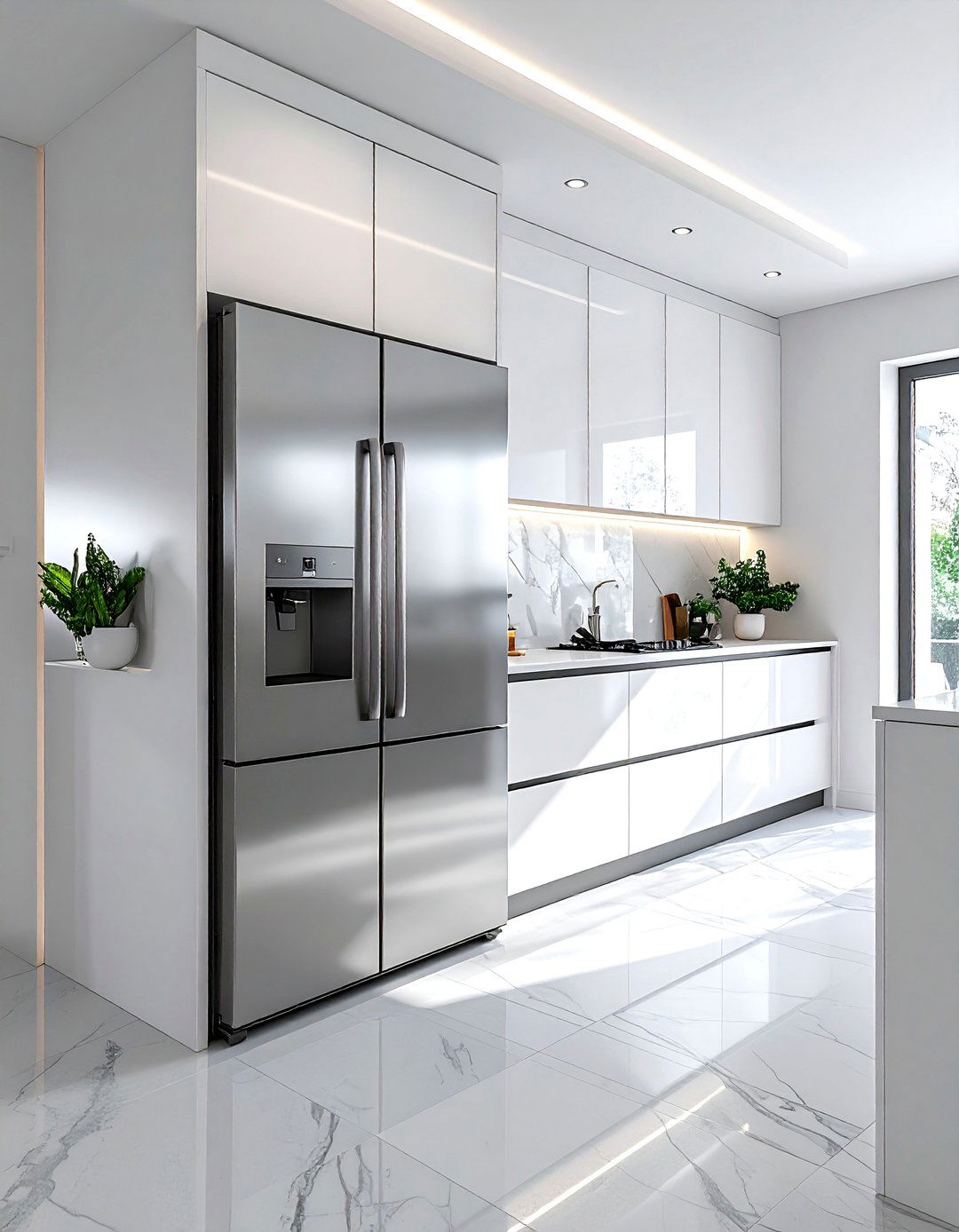 Samsung Auto Open Door Refrigerator Kitchen - 30 Samsung kitchen ideas