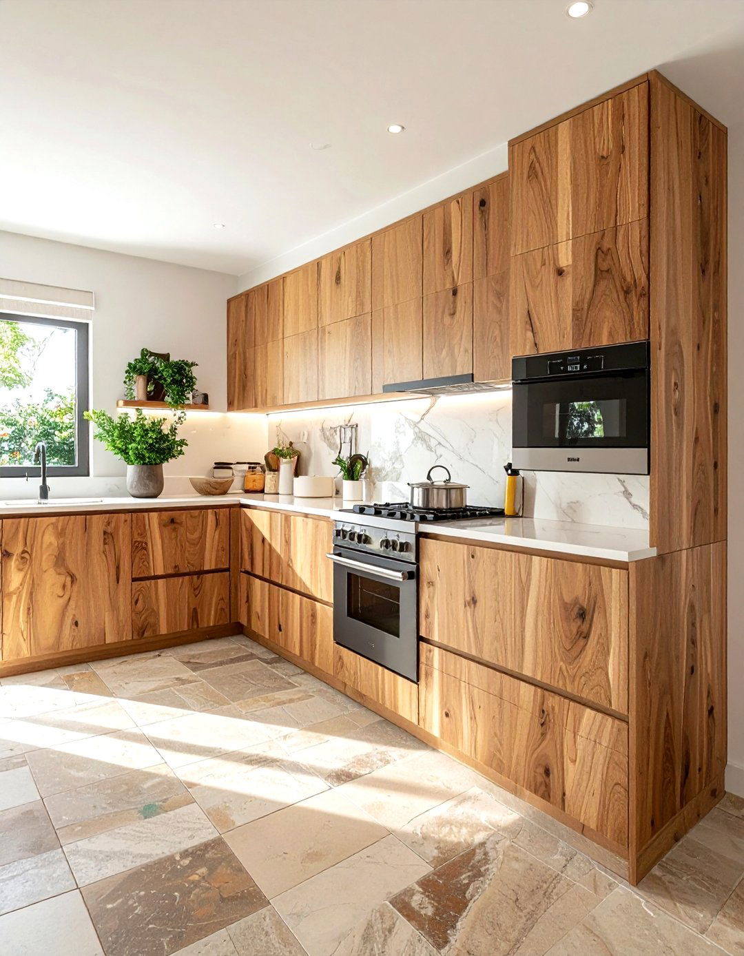 Samsung Bespoke Wood Panel Kitchen - 30 Samsung kitchen ideas