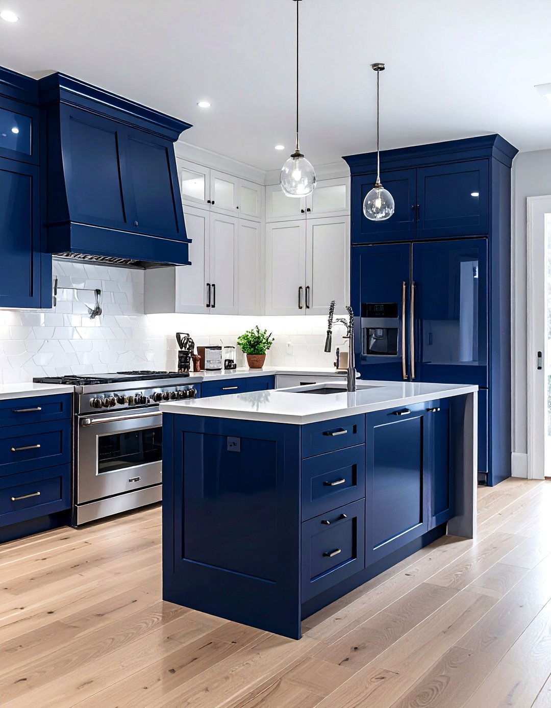 Samsung Navy Blue Kitchen - 30 Samsung kitchen ideas