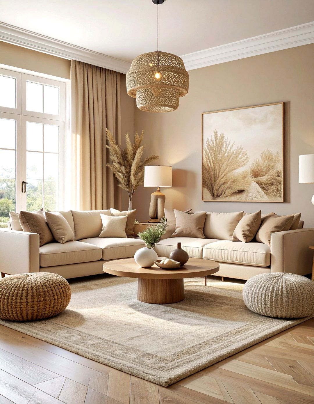 Sand Colored Living Room Decor - 30 coastal beige living room ideas