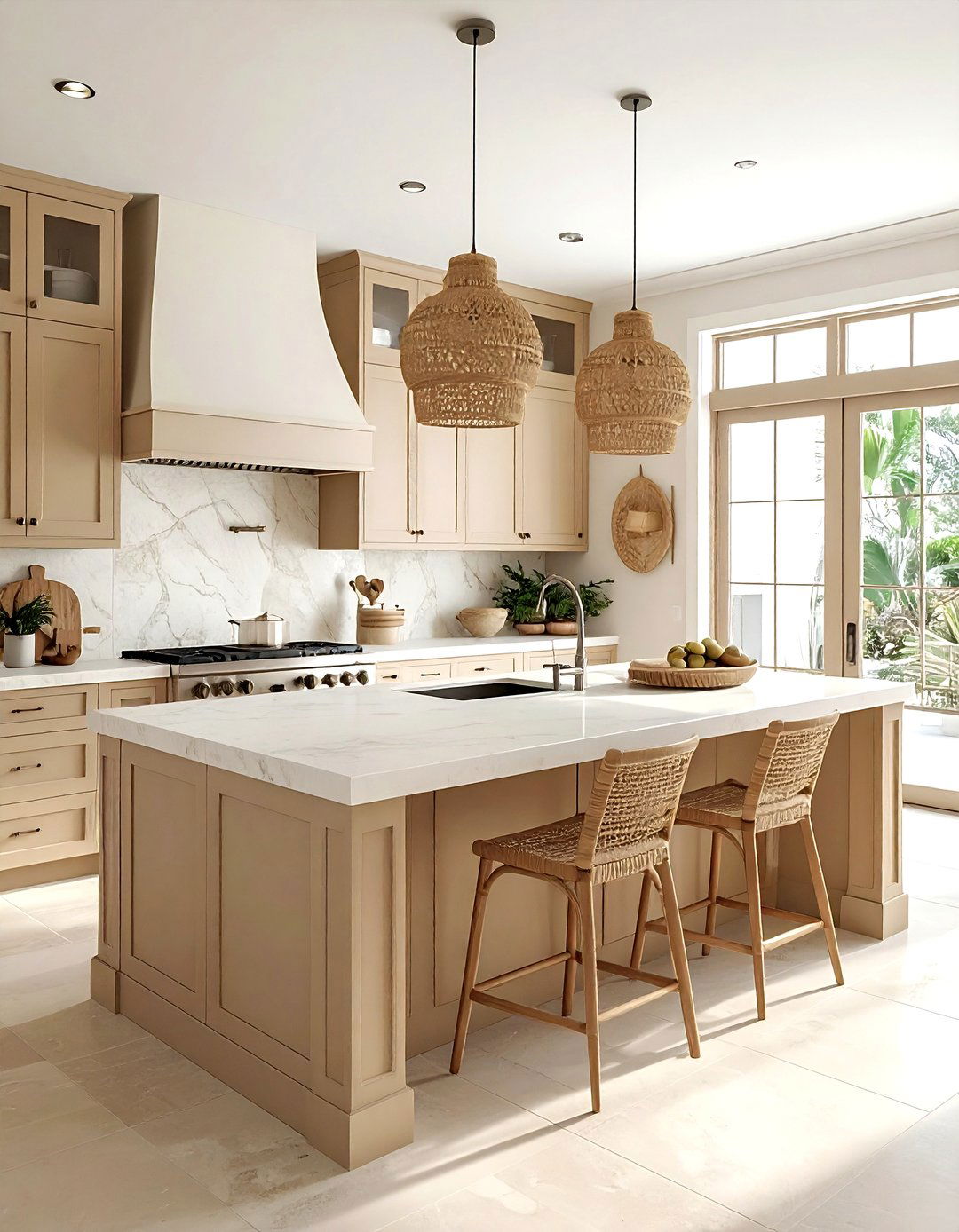 Sand beige kitchen furniture - 30 beige kitchen furniture ideas