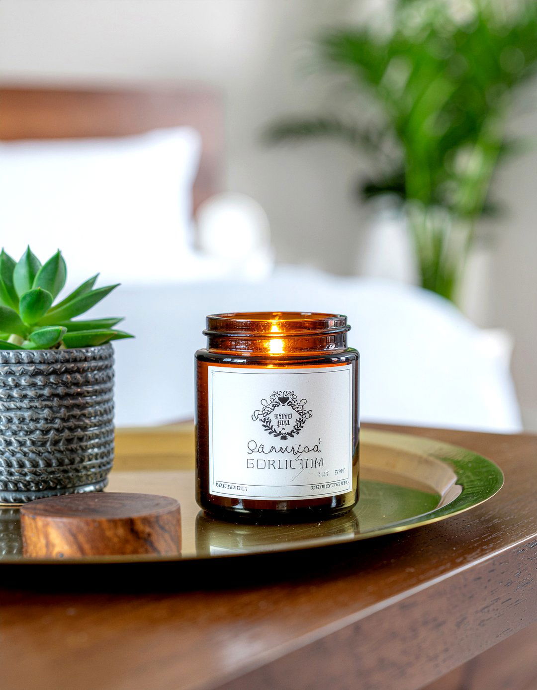 Sandalwood candle - 30 bedroom scented candles