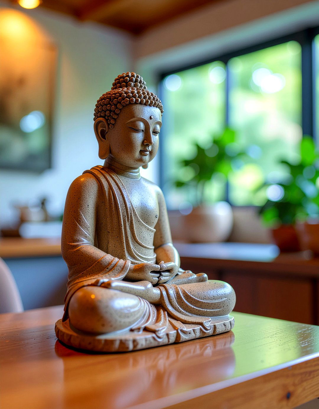 Sandstone zen monk - 30 figurine ideas