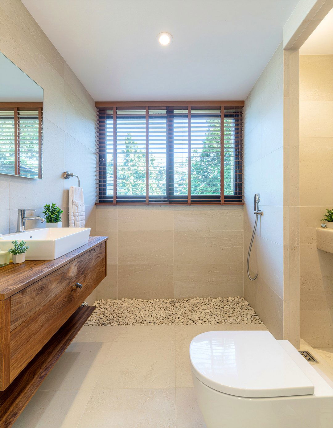 Sandy Beige Bathroom - 30 bathroom color ideas