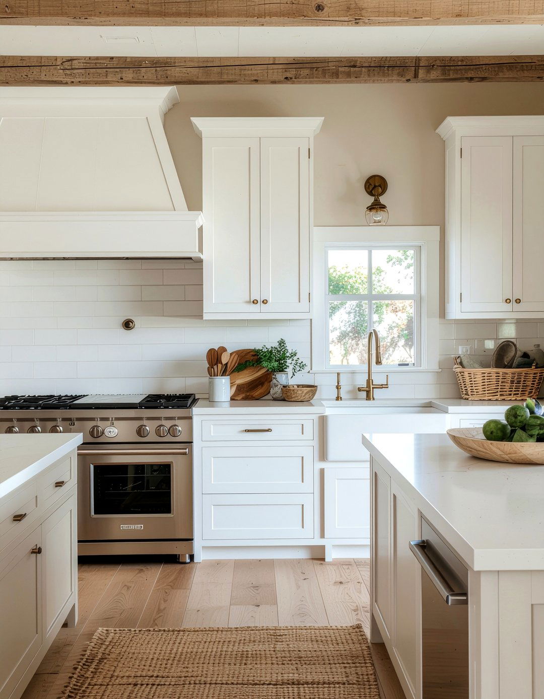 Sandy beige kitchen paint - 30 beach kitchen ideas