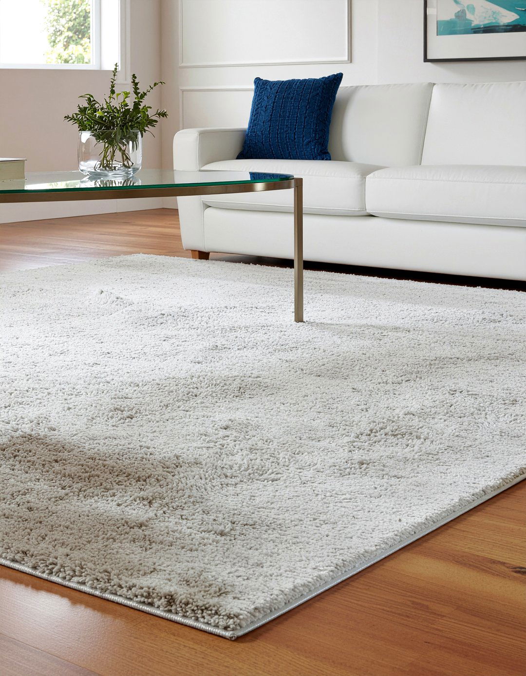 Satin border area rug - 30 satin living room ideas