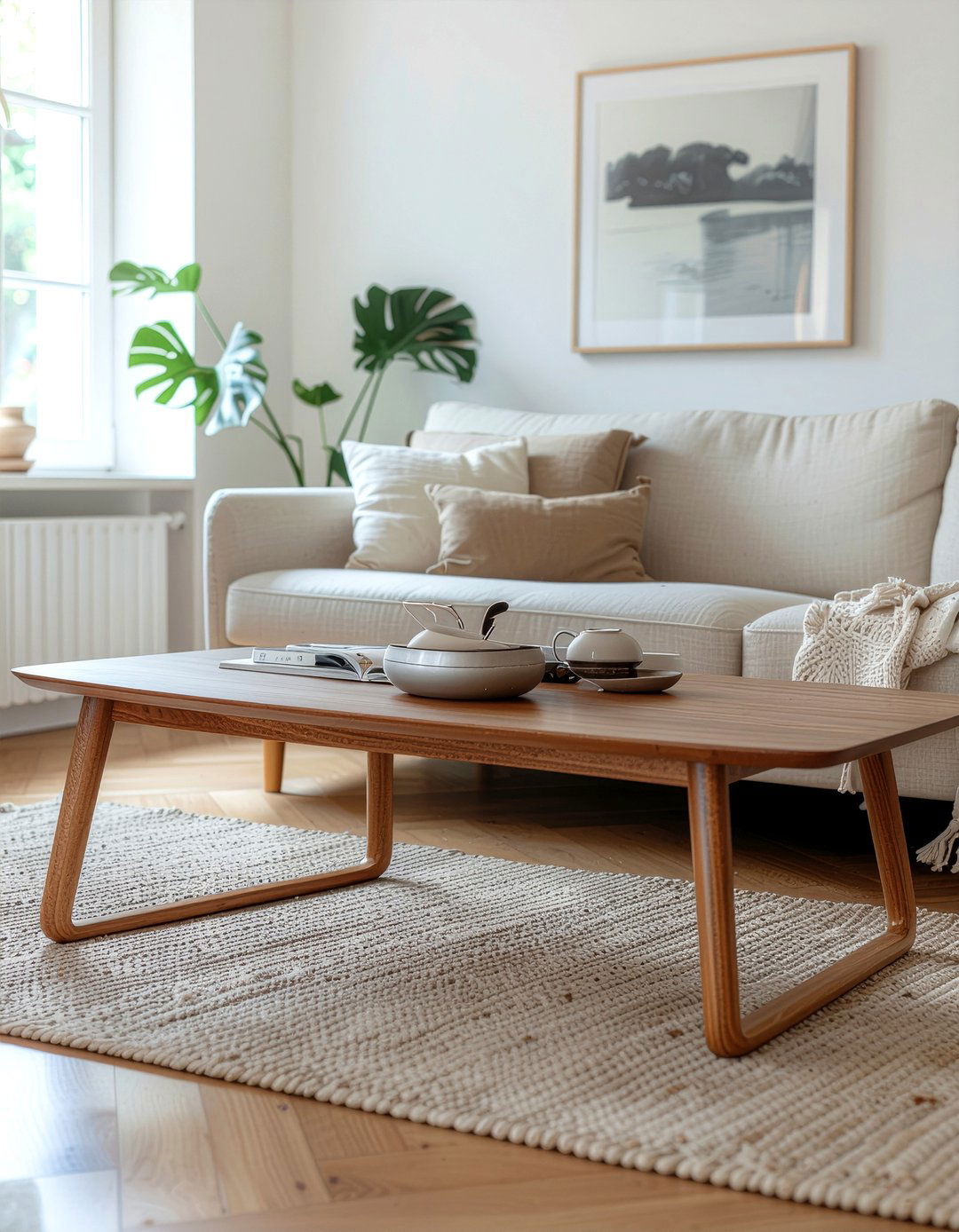 Satin sheen wood furniture - 30 satin living room ideas