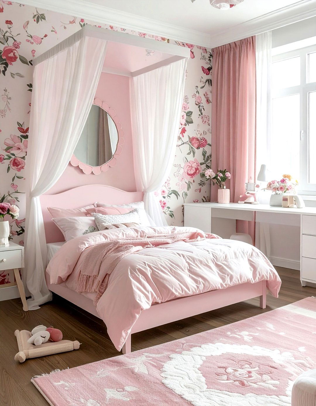 Scalloped Edge Mirror - 30 decorative mirror ideas