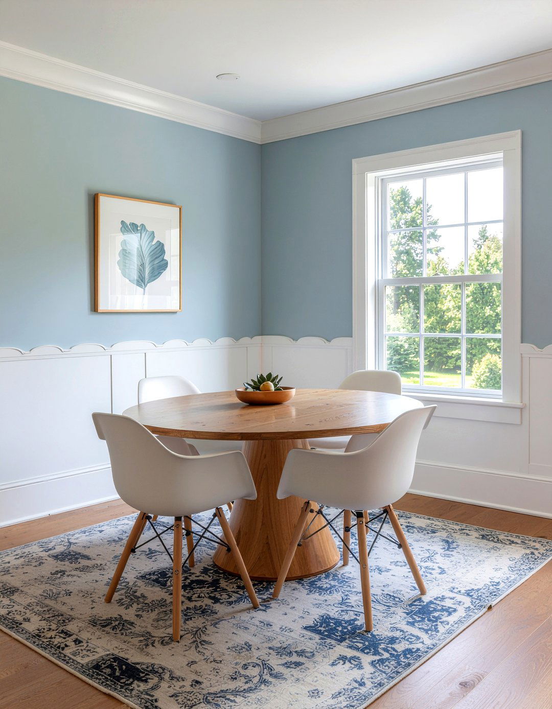Scalloped Molding - 30 dining room trim ideas