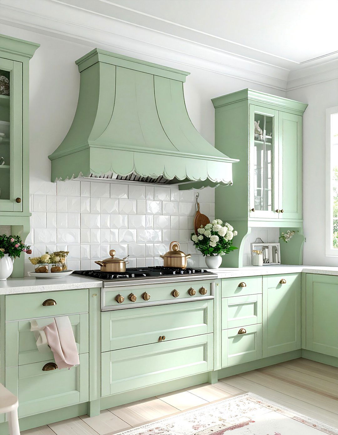 Scalloped Vent Hood - 30 vent hood kitchen ideas