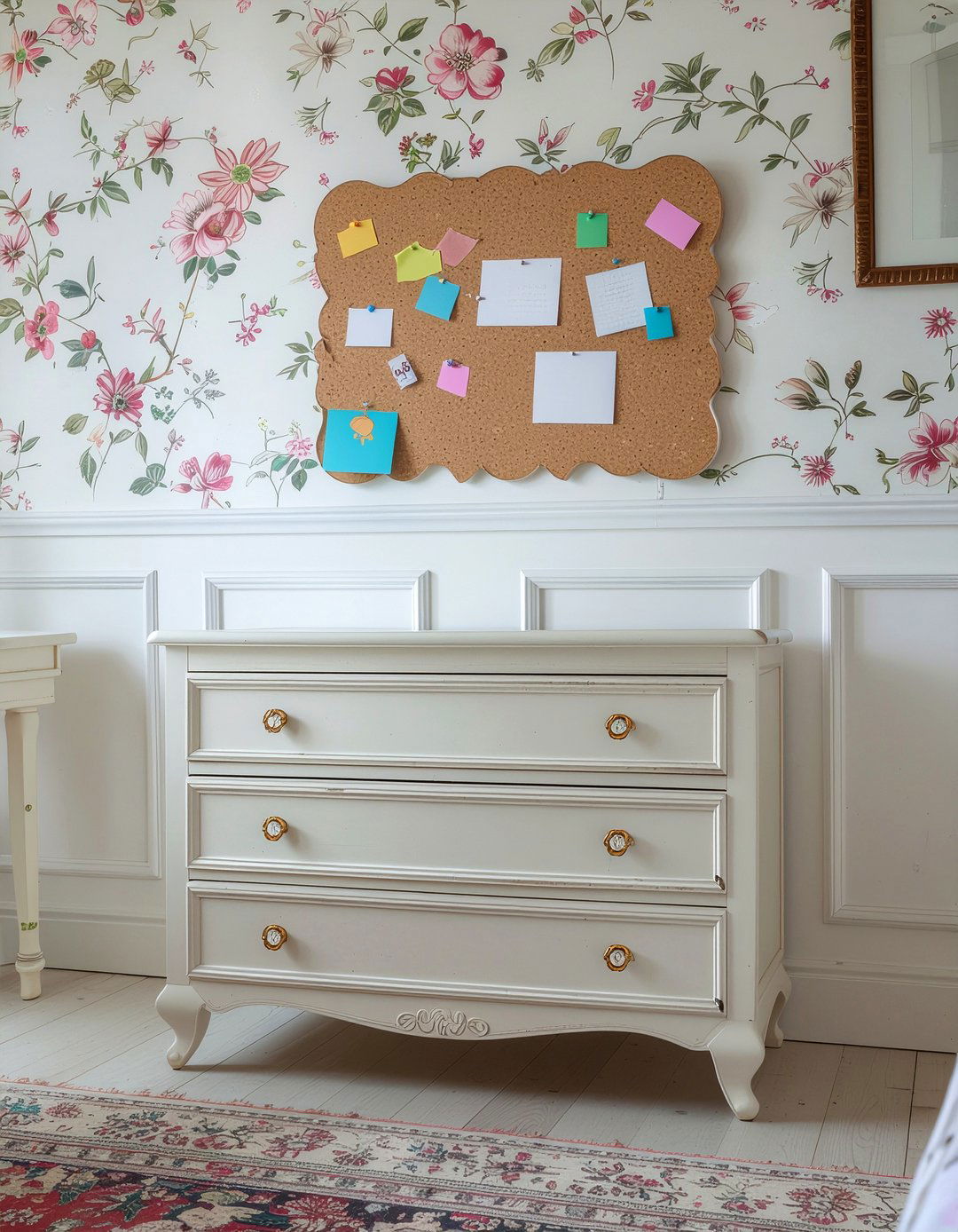 Scalloped cork board - 30 bedroom cork boards