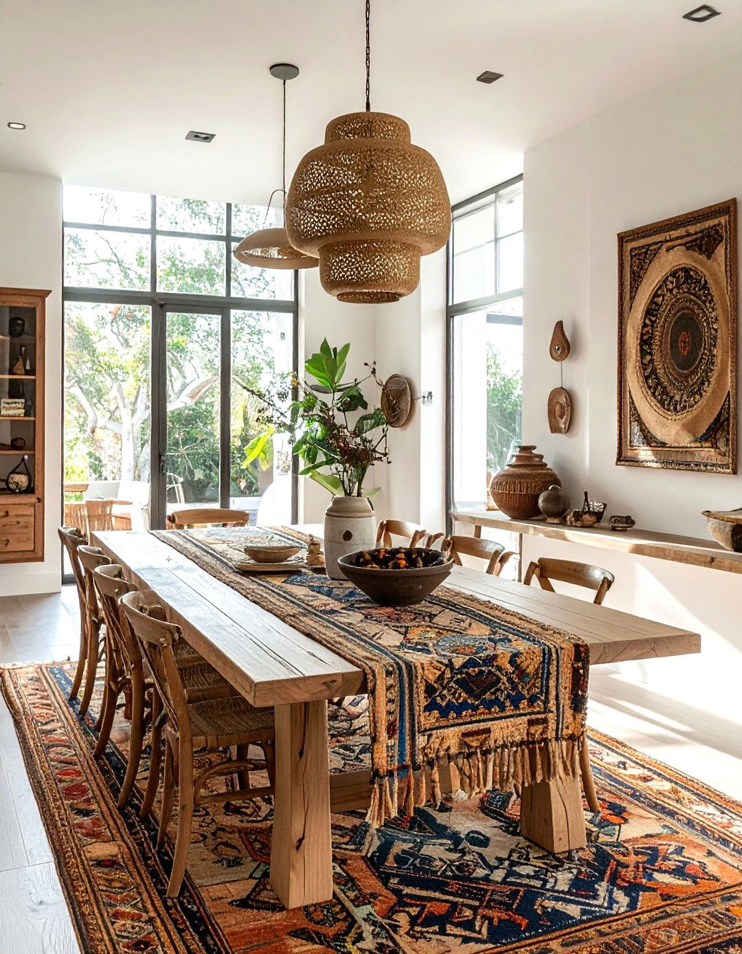 Scandi African Fusion Dining Room - 30 South African dining room ideas