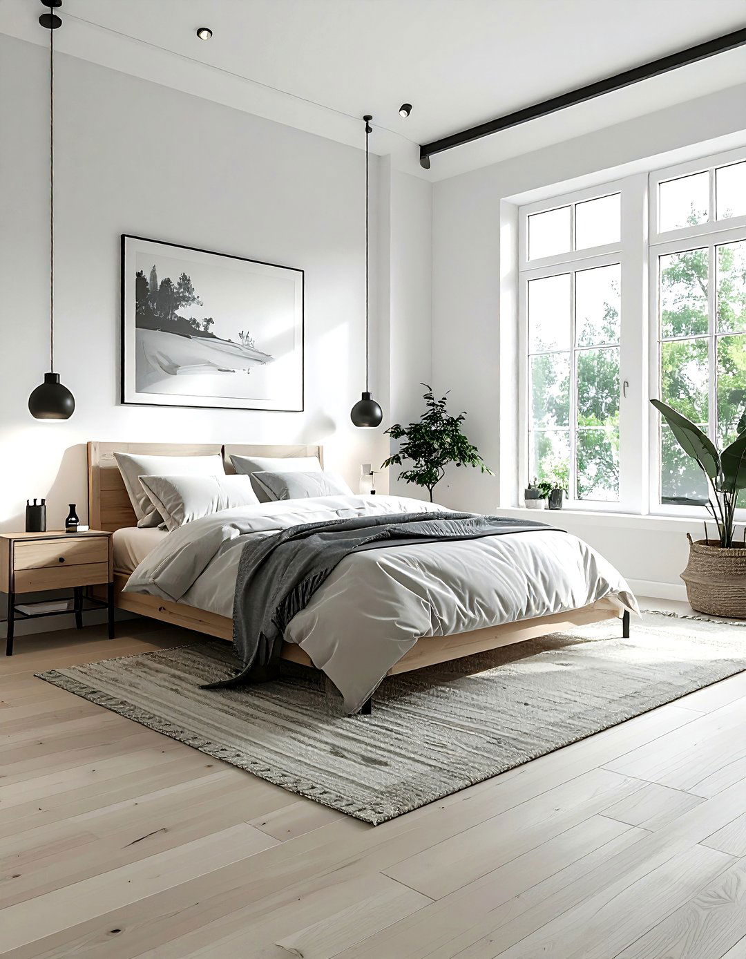 Scandi Coastal Bedroom - 30 coastal beige bedroom ideas
