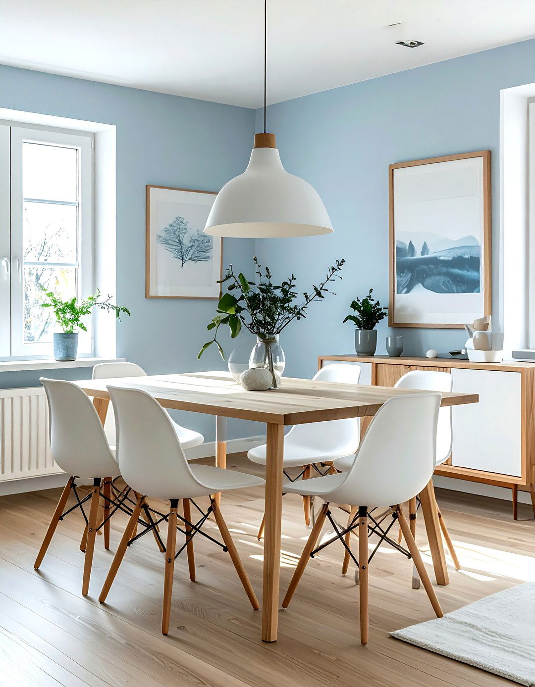 Scandi Dining Room - 30 streamlined dining room ideas
