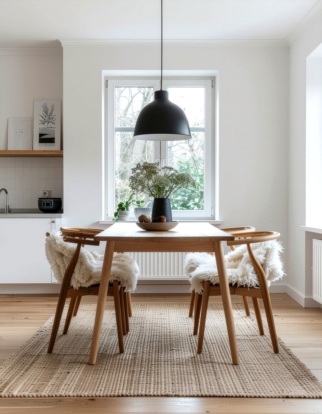 Scandi Dining Room - 30 creative dining room ideas