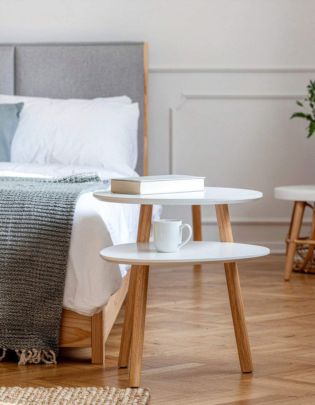 Scandi Nesting Tables - 30 bedroom nesting tables