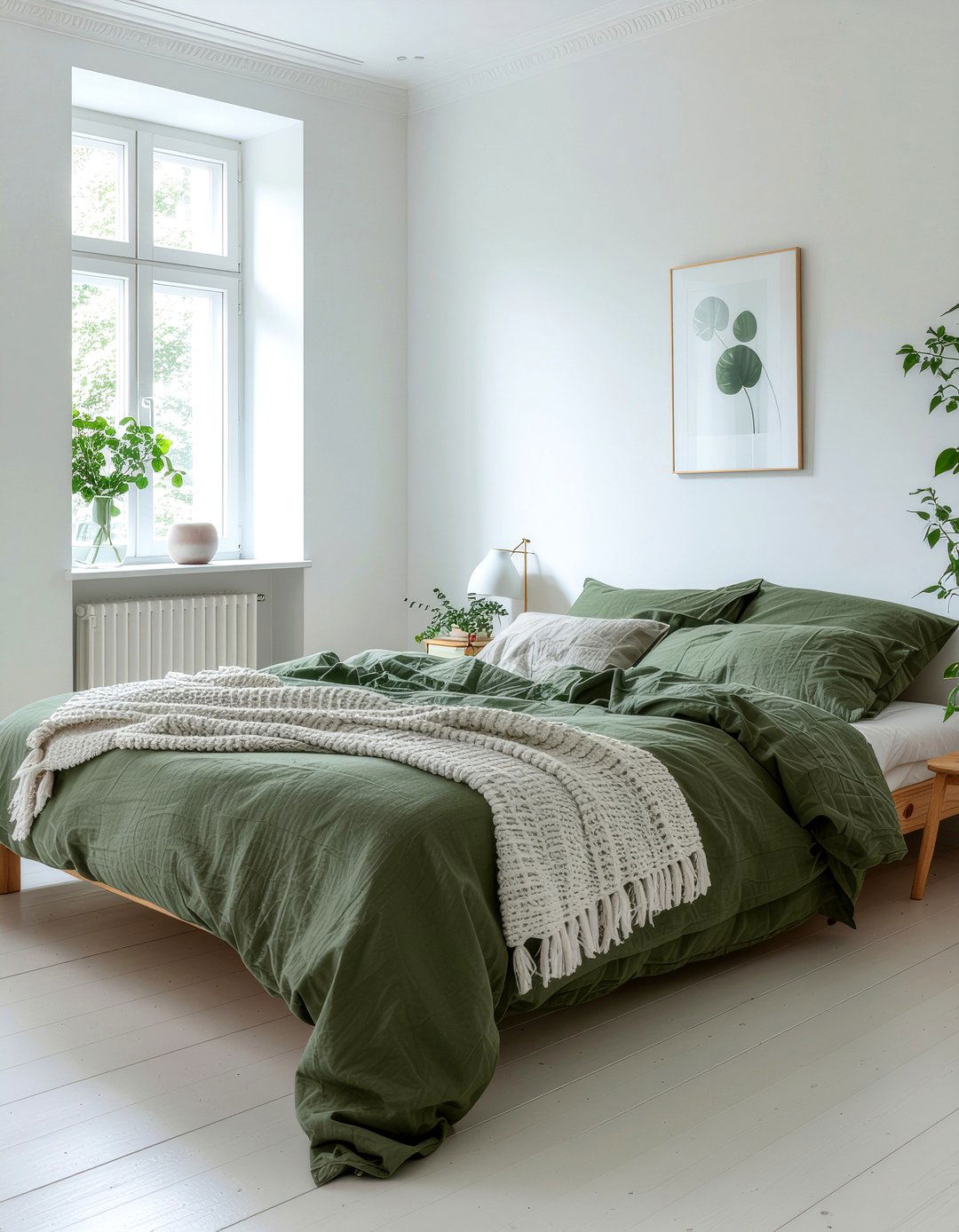 Scandi Olive Green Bedroom - 30 olive green bedroom ideas