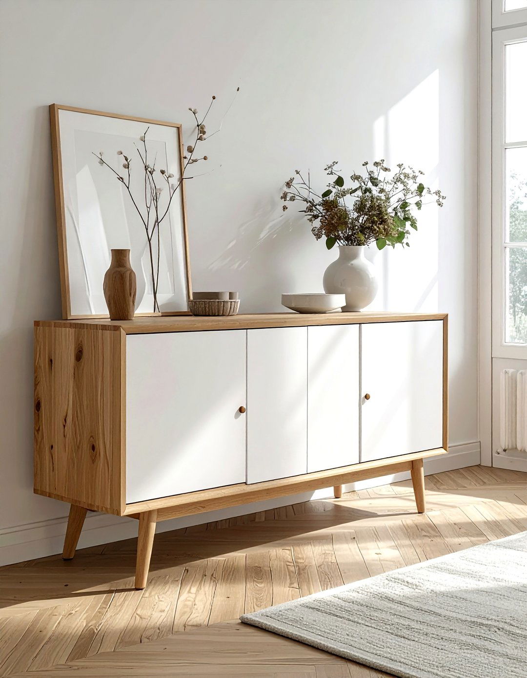 Scandi Sideboard - 30 dining room cabinet ideas