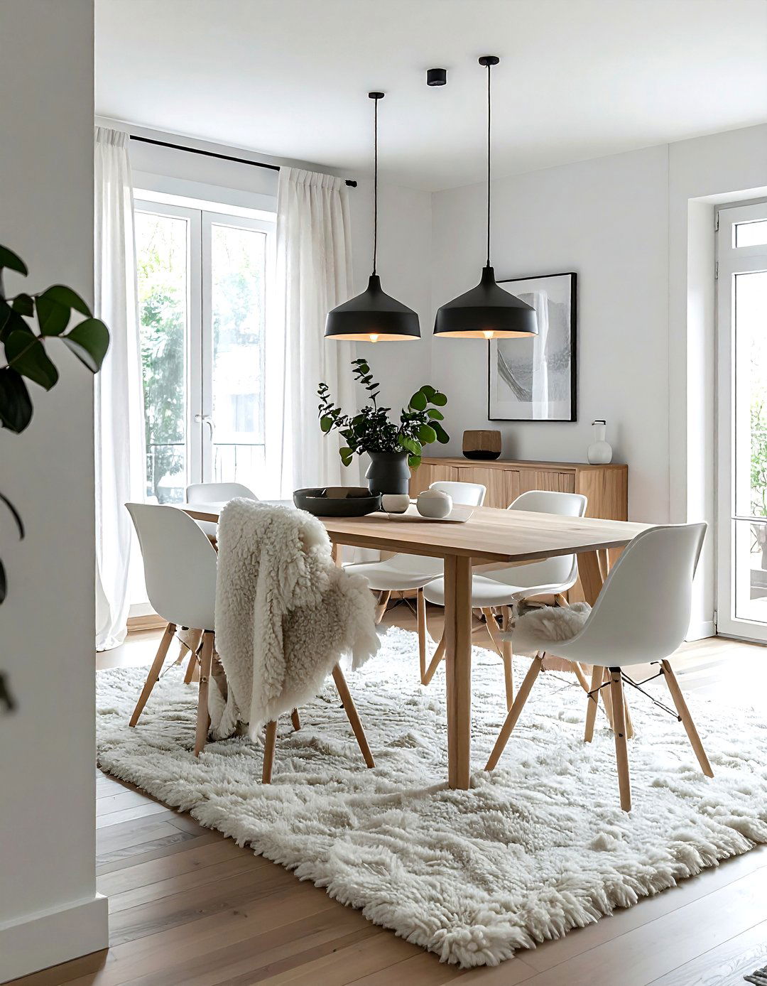 Scandi Style Dining Room - 30 dining room casual entertaining ideas