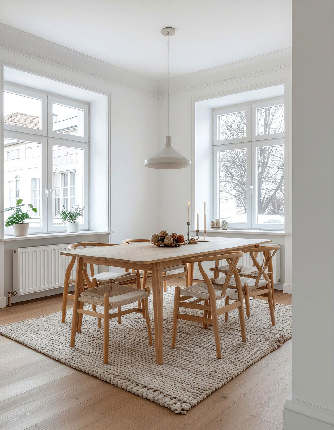 Scandi Style Dining Room - 30 dining room styling tips